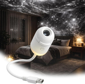 DRUMSTONE USB Mini Projector Lamp Decorative LED