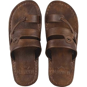 DRUNKEN Slippers For Mens Synthetic Leather Slides