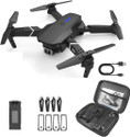 DRwilla Drone with 4k Camera Foldable 1080P HD with FPV Live Video, Gestures Selfie Drone