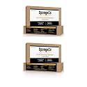 Dry Cleaning Soot Eraser Sponge - Pet Hair, Smoke, Soot, Dust and Dirt Remover - 3x6x1.5 (2 Pack) All Natural Latex Rubber, Made in The USA