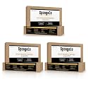Dry Cleaning Soot Eraser Sponge - Pet Hair, Smoke, Soot, Dust and Dirt Remover - 3x6x1.5 (3 Pack)