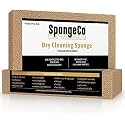 Dry Cleaning Soot Eraser Sponge - Pet Hair, Smoke, Soot, Dust and Dirt Remover - 3x6 Double, One Unit (3 Pack Single)
