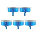 Dry Diamond Core Drill Bit with Pilot Bit - 4" Diamond Tile Hole Saw with Triangle Shank for Porcelain Tile Ceramic Stone Granite Marble(5pcs)