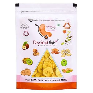 dry fruit hub banana chips 400gm fresh kerala banana chips healthy snacks banana waffer chips