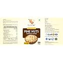 Dry Fruit Hub Pine Nuts without Shell 100gm | Chilgoza Giri | 100% Natural & Handpicked | Ready to Eat | Fresh, Crunchy & Aromatic Nuts | No Bitter Taste