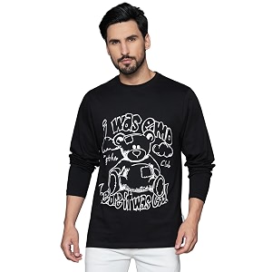 THE DRY STATE Men Full Sleeve T-Shirt
