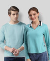 THE DRY STATE Pack of 2 Couple Printed Round Neck Cotton Blend Multicolor T-Shirt