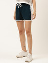 THE DRY STATE Solid Women Dark Green Dolphin Shorts