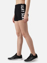 THE DRY STATE Striped Women Black Dolphin Shorts