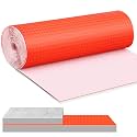 Drydiet 108 Sqft Uncoupling Membrane for Tile 1/8''(3mm), Orange