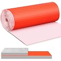 Drydiet 323 Sqft Uncoupling Membrane for Tile 1/8''(3mm), Orange