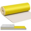 Drydiet 54 Sqft Uncoupling Membrane for Tile 1/8''(3mm), Yellow