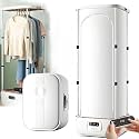 Drying Care Machine,2-In-1 Automatic Ironing Machine,900W Collapsible Hanging Electric Drying Rack with Remote Control and Includes Aromatherapy Box for Home and Travel