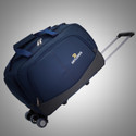 Drylends Travel Duffle 70 L Strolley Duffel Bag - Travel Travellers Bag For Men Women 3 Wheels Luggage Small check in Bag - Blue - Large Capacity