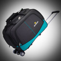 Drylends Travel Duffle 70 L Strolley Duffel Bag - Travel Travellers Bag For Men Women 3 Wheels Luggage Small check in Bag - Black - Large Capacity