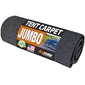 Drymate Jumbo Tent Carpet Mat, Waterproof Camping Floor Rug, 7'4" x 8'4"