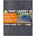 Drymate XL Tent Carpet Mat, Waterproof Camping Floor Rug, 60" x 74"