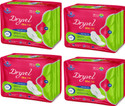 Dryvel Ultra-XXL Sanitary Pads | Extra Long ,Odour Control | Wide Wings & 3X Absorption Sanitary Pad (Pack of 4)