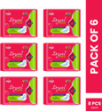 Dryvel Ultra XXL | 320mm Extra Long Odour Control | Wide Wings & 3X Absorbency Sanitary Pad (Pack of 6)