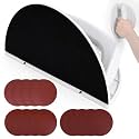 Drywall Corner Sander, Sanding Tool with 12 PCS Hook and Loop Sanding Discs