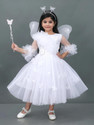 DS DRESSES Girls Calf Length Casual Dress