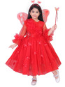 DS DRESSES Girls Calf Length Casual Dress