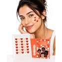 DS FLOWER BEAUTYDOTS - hydrocolloid material, tea tree oil, no harsh chemicals, part of your fashion (HEART SHAPED)