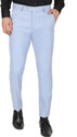 The DS Slim Fit Men Blue Trousers