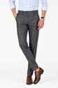 The DS Regular Fit Men Grey Trousers