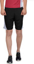 DS WORLD Solid Men Black, Grey Sports Shorts