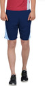 DS WORLD Solid Men Dark Blue, Light Blue Sports Shorts