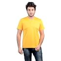 Stylish Regular Fit Plain Men39s V-Neck Half