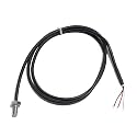 DS18B Thermistor M8 M10 Thread Stainless Steel Probe Thermocouple Temperature Sensor with Waterproof PVC Cable 1M 3M(M8 Thread 2M Cable)