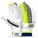 DSC Condor Atmos Cricket Batting Gloves, Youth-Left (White-Red)
