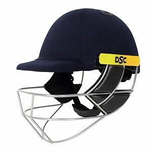 dsc avenger pro 20 cricket helmet size medium navy