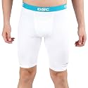 DSC Men’s Compression Shorts, Half Tight Athletic Underlayer for Workout, Gym, Sports &amp; Cycling – Breathable Muscle Support