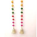 DSCYENTES Pom Pom Door Side Hangings for