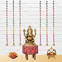 DSCYENTES Pom Pom Door Side Hangings for