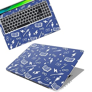 galaxsia dsgn 356 full body laptop skin bubble-free laminated amp removable  hd quality sticker for laptops upto 156 inches compatible with hpdellacerlenovoasus etc