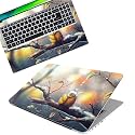 Galaxsia DSGN 465 Full Body Laptop Skin Bubble-Free| Laminated &amp; Removable | HD Quality Sticker for Laptops Upto 15.6 Inches Compatible with Hp/Dell/Acer/Lenovo/Asus etc