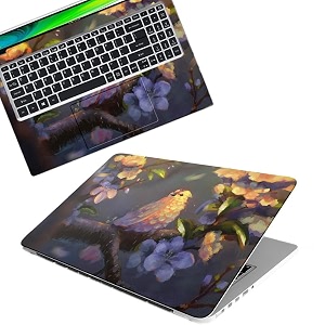 galaxsia dsgn 467 full body laptop skin bubble-free laminated amp removable  hd quality sticker for laptops upto 156 inches compatible with hpdellacerlenovoasus etc