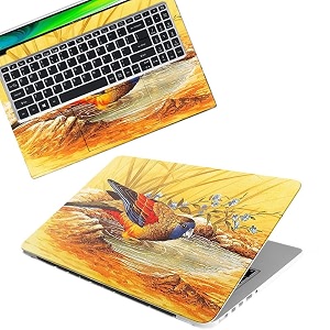 galaxsia dsgn 569 full body laptop skin bubble-free laminated amp removable  hd quality sticker for laptops upto 156 inches compatible with hpdellacerlenovoasus etc