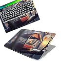 Galaxsia DSGN 584 Full Body Laptop Skin Bubble-Free| Laminated &amp; Removable | HD Quality Sticker for Laptops Upto 15.6 Inches Compatible with Hp/Dell/Acer/Lenovo/Asus etc