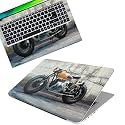 Galaxsia DSGN Bike-001 Full Body Laptop Skin Bubble-Free| Laminated &amp; Removable | HD Quality Sticker for Laptops Upto 15.6 Inches Compatible with Hp/Dell/Acer/Lenovo/Asus etc