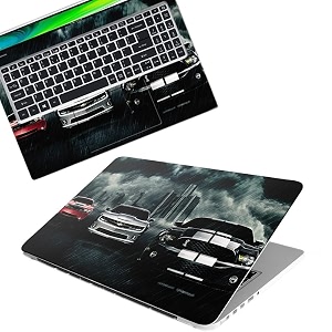 galaxsia dsgn car-001 full body laptop skin bubble-free laminated amp removable  hd quality sticker for laptops upto 156 inches compatible with hpdellacerlenovoasus etc