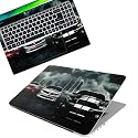 Galaxsia DSGN Car-001 Full Body Laptop Skin Bubble-Free| Laminated &amp; Removable | HD Quality Sticker for Laptops Upto 15.6 Inches Compatible with Hp/Dell/Acer/Lenovo/Asus etc