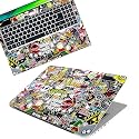 Galaxsia DSGN Gta-001 Full Body Laptop Skin Bubble-Free| Laminated &amp; Removable | HD Quality Sticker for Laptops Upto 15.6 Inches Compatible with Hp/Dell/Acer/Lenovo/Asus etc
