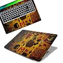Galaxsia DSGN Hipster-001 Full Body Laptop Skin Bubble-Free| Laminated &amp; Removable | HD Quality Sticker for Laptops Upto 15.6 Inches Compatible with Hp/Dell/Acer/Lenovo/Asus etc
