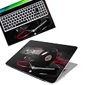 Galaxsia DSGN Music-002 Full Body Laptop Skin Bubble-Free| Laminated &amp; Removable | HD Quality Sticker for Laptops Upto 15.6 Inches Compatible with Hp/Dell/Acer/Lenovo/Asus etc