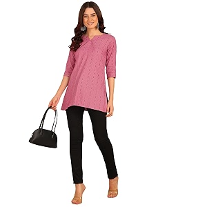 DSK Studio Womens Cotton Short Kurti with